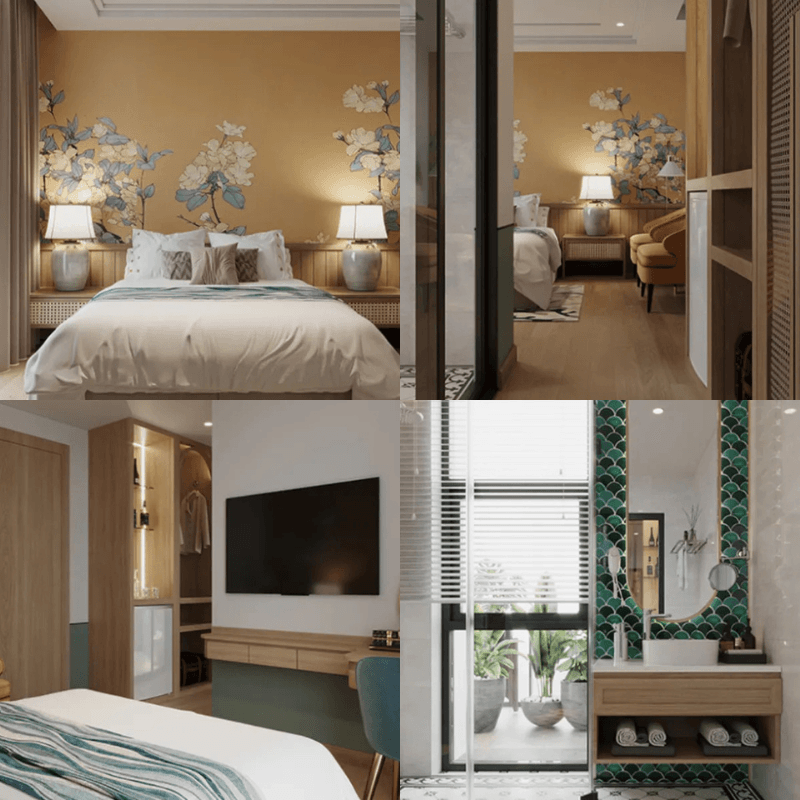 Khách Sạn SIREN HOTEL - Định Hình Tiêu Chuẩn Thi Công Khách Sạn Boutique 25 Khách Sạn SIREN HOTEL - Định Hình Tiêu Chuẩn Thi Công Khách Sạn Boutique 24