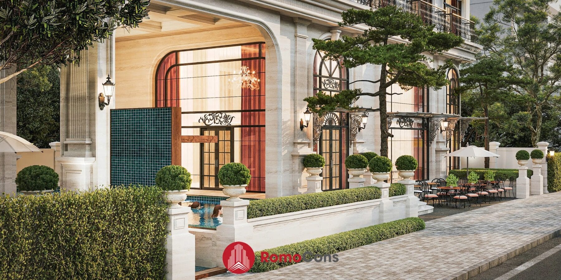 Thiết kế nội thất khách sạn 5 sao: Tiêu chuẩn & Giải pháp tối ưu ROI 2026 2 Khách sạn HAI TIEN HOTEL 9