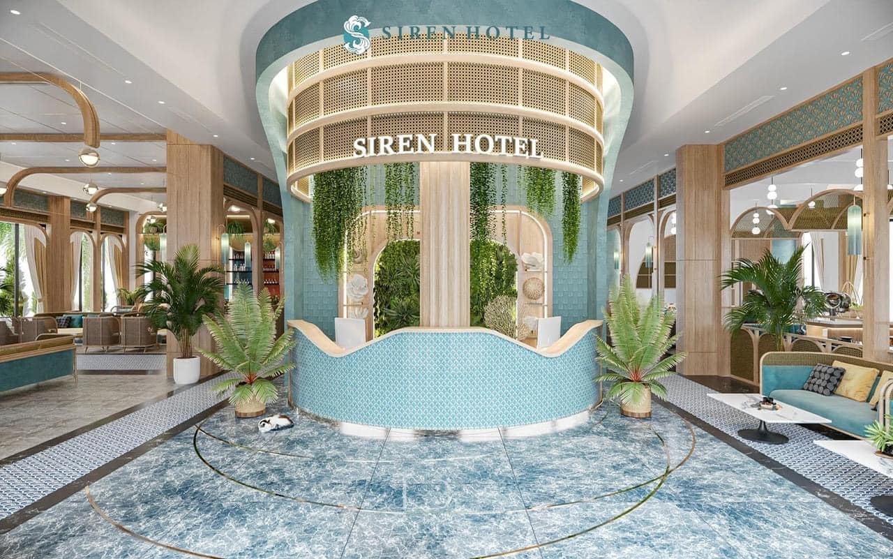 Khách Sạn SIREN HOTEL - Định Hình Tiêu Chuẩn Thi Công Khách Sạn Boutique 2 Thiết kế Siren Hotel