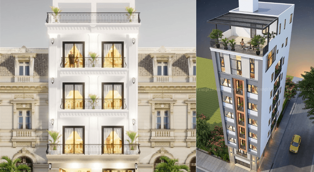 Chi phí xây nhà nghỉ 15 phòng rẻ hơn 20% 3 Các mẫu thiết kế nhà nghỉ 15 phòng phổ biến và hiệu quả nhất 2025