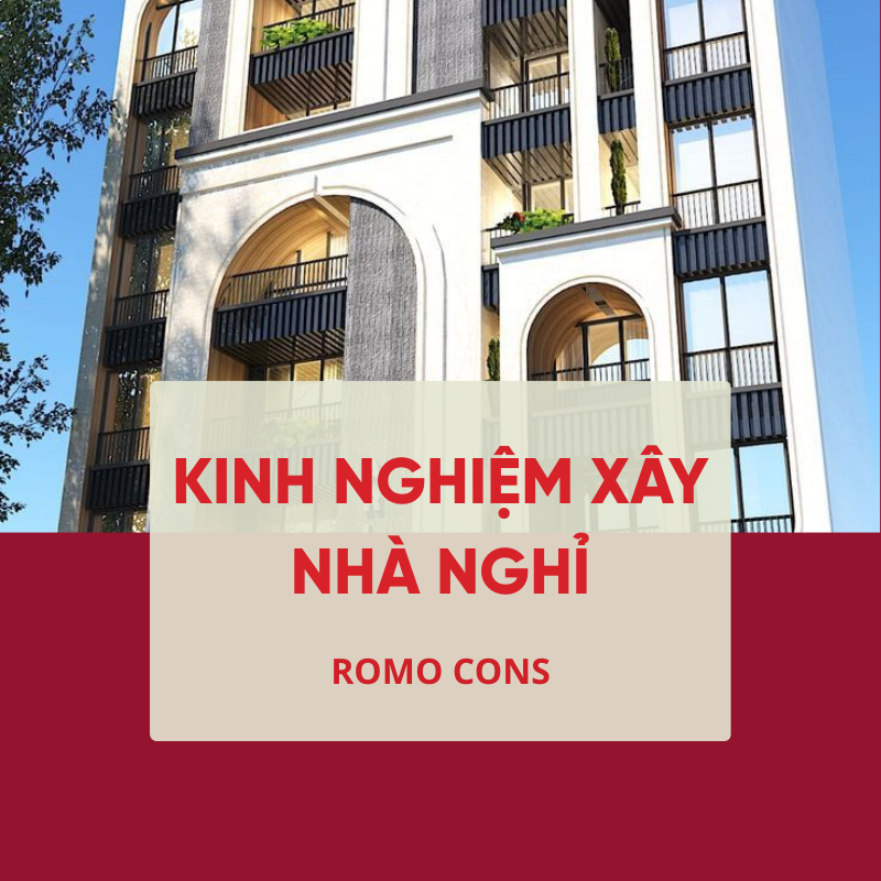 Kinh nghiệm xây nhà nghỉ