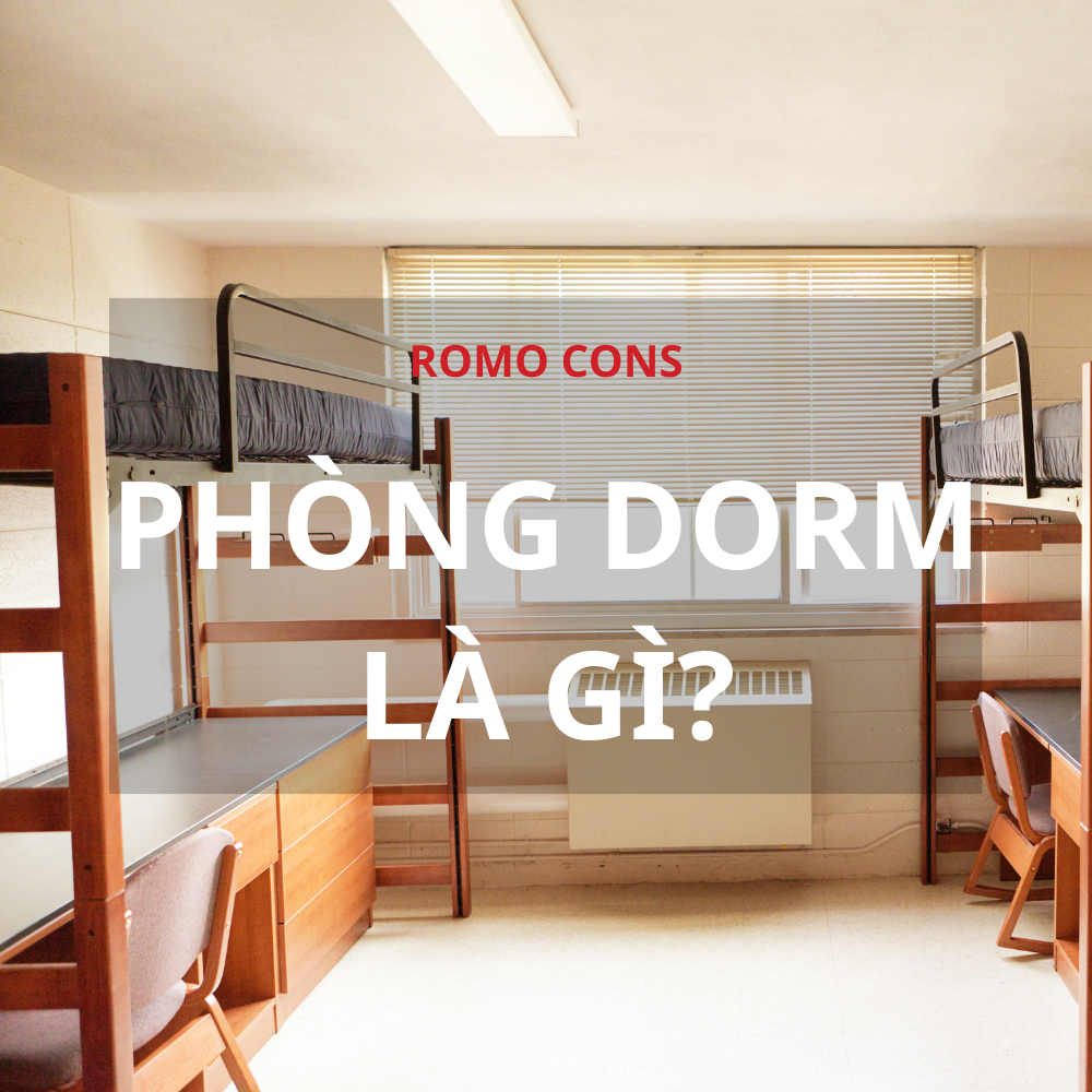 Phòng dorm là gì? Có mấy loại phòng dorm? Các thiết kế phòng dorm đẹp 1 Phòng dorm là gì?