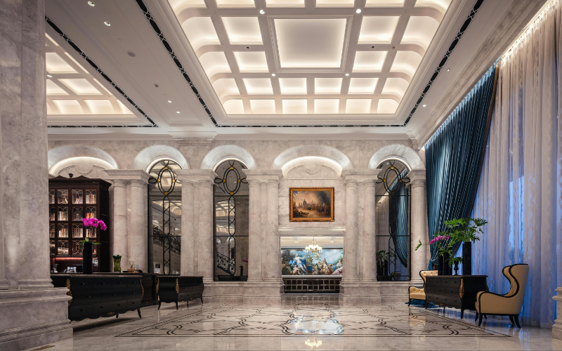 sảnh khách sạn 5 sao Luxury