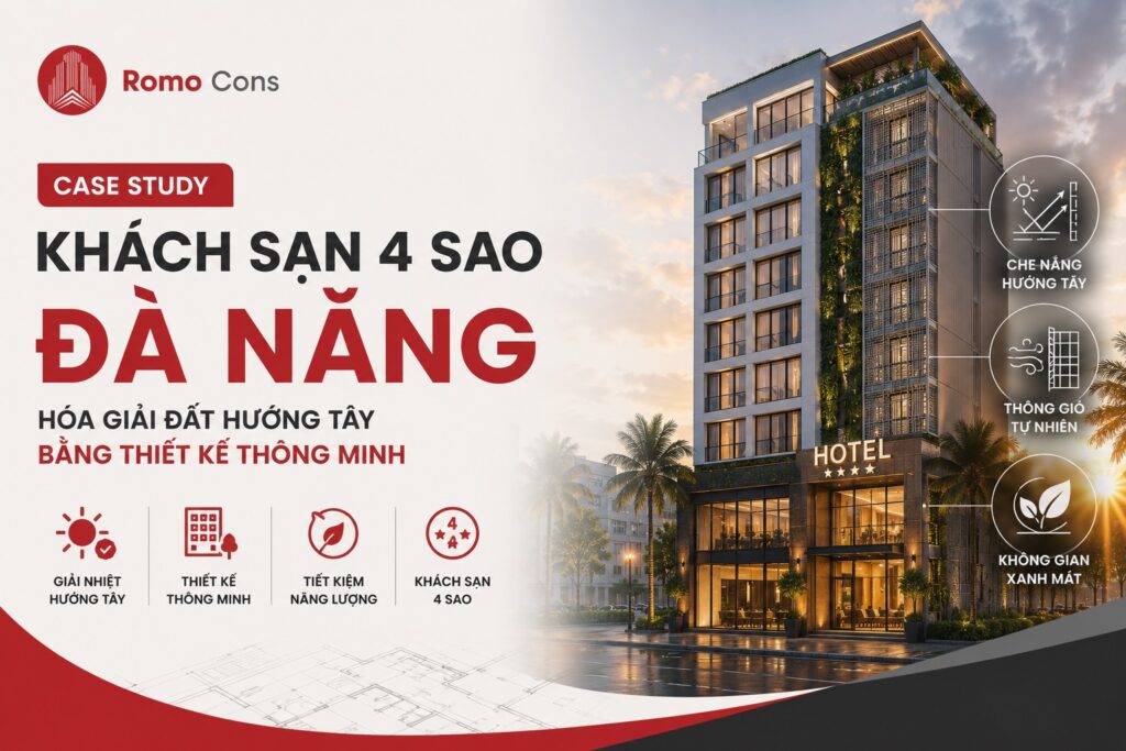 Case Study: Khách sạn 4 sao Đà Nẵng hóa giải đất hướng tây bằng thiết kế thông minh 12 Case Study: Khách sạn 4 sao Đà Nẵng hóa giải đất hướng tây bằng thiết kế thông minh 11