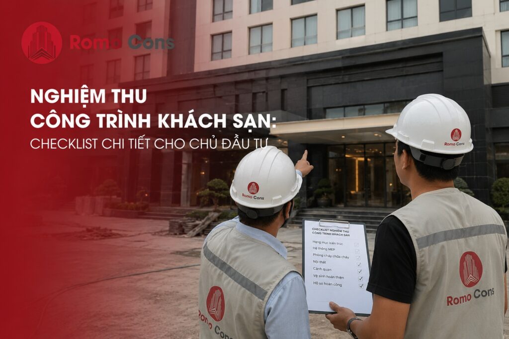 Nghiệm thu công trình khách sạn