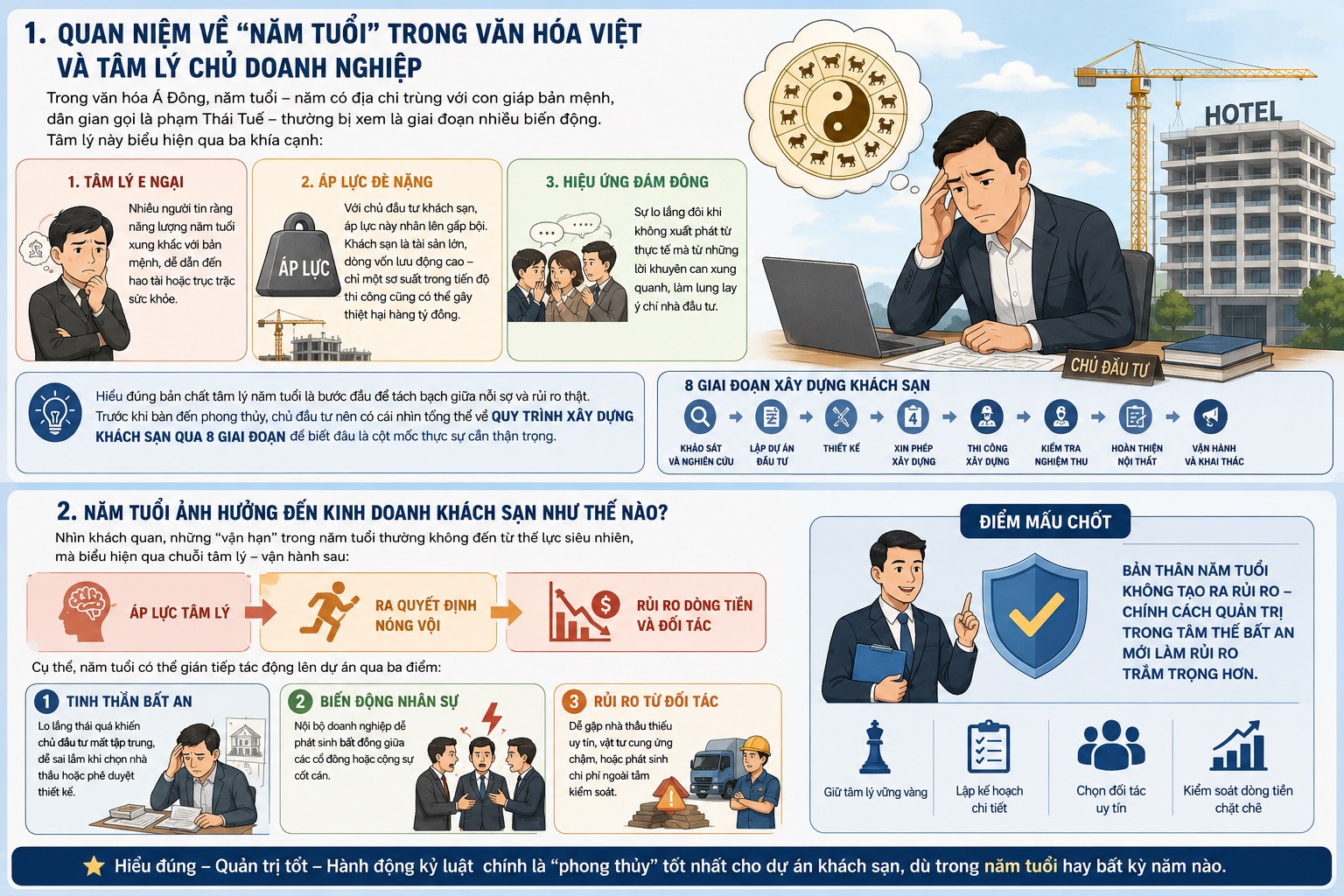 Quan niệm về "năm tuổi" trong văn hóa Việt và tâm lý chủ doanh nghiệp