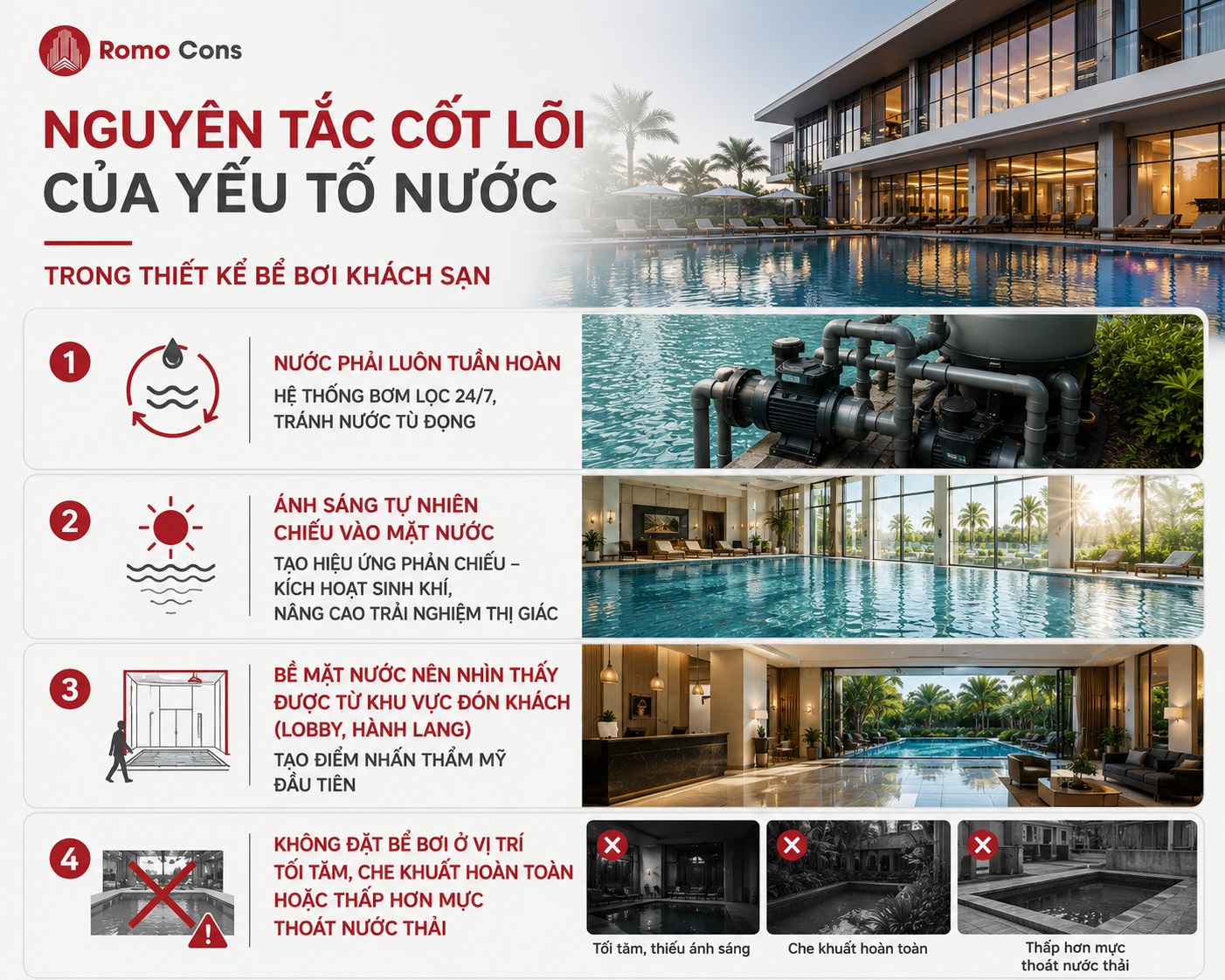 Yếu Tố Nước Trong Phong Thủy Khách Sạn