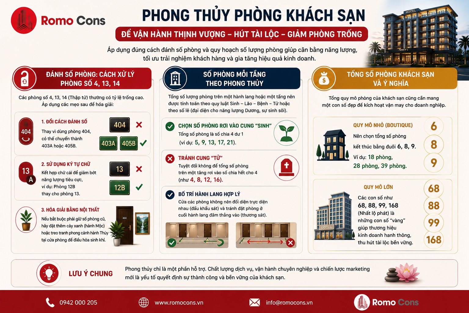 chọn số phòng và số tầng khách sạn