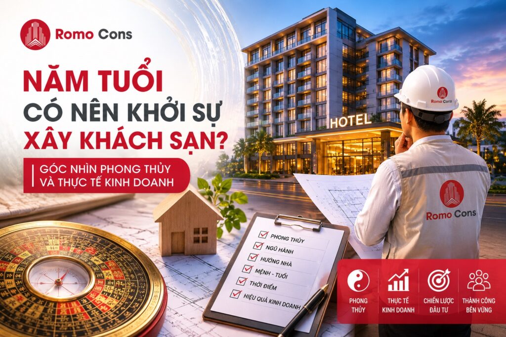 Năm tuổi có nên khởi sự xây khách sạn? Góc nhìn phong thủy và thực tế kinh doanh 26 Năm tuổi có nên khởi sự xây khách sạn? Góc nhìn phong thủy và thực tế kinh doanh
