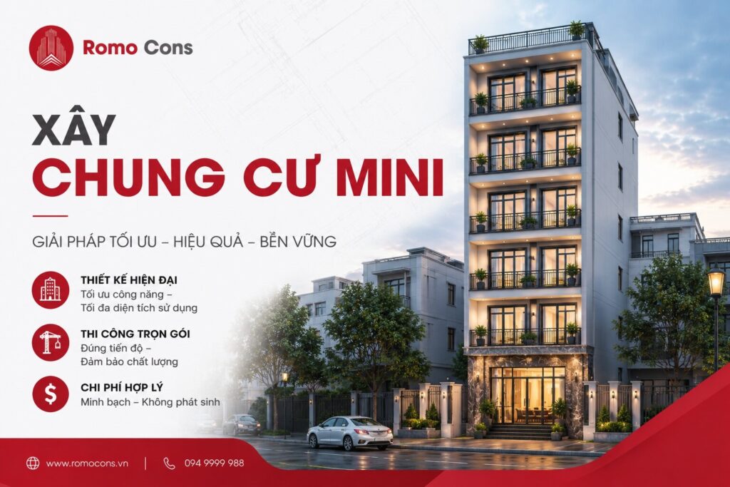 Kinh nghiệm xây chung cư mini thực chiến mới nhất 2 Kinh nghiệm xây chung cư mini thực chiến mới nhất